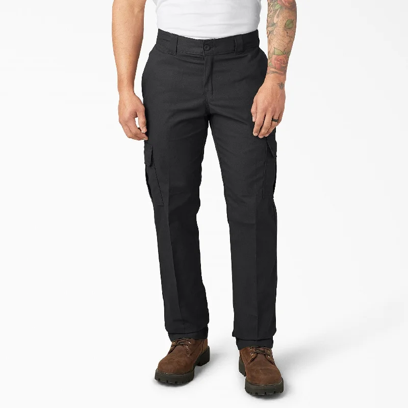 Men's Pants with Logo EmbossmentsDickies Men's FLEX Regular Fit Cargo Pants