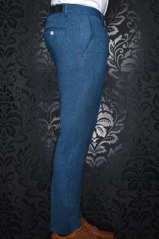 Men's Corduroy Pants for FallAU NOIR | Ultra Stretch Pants | Wesson-Lancaster Petrol