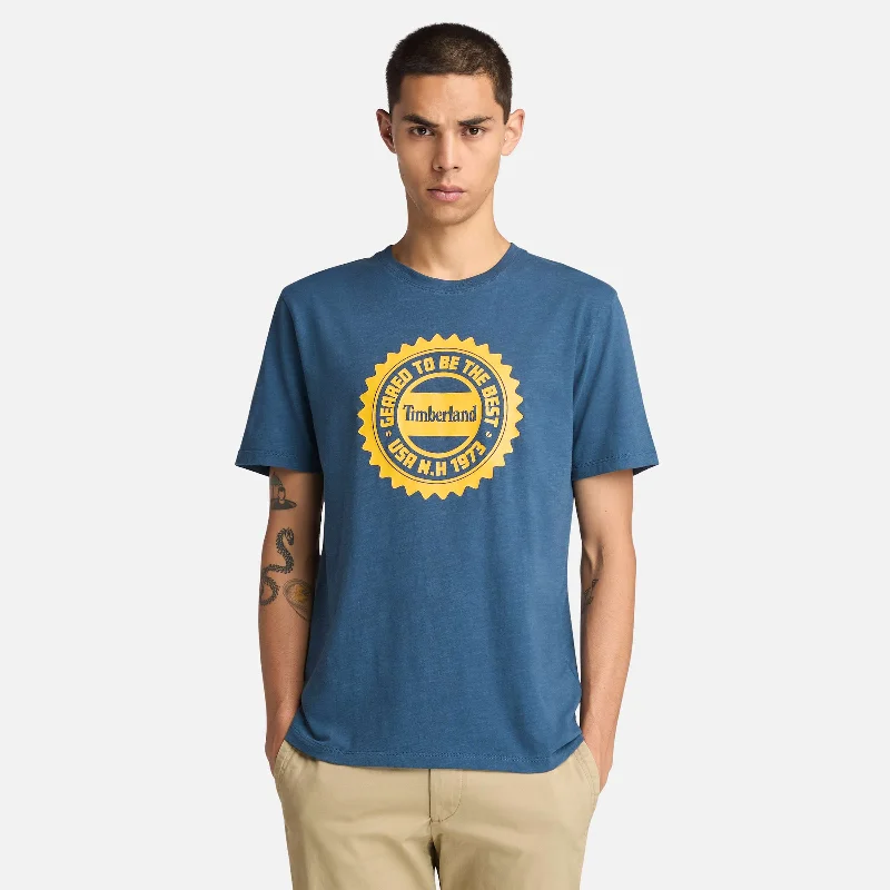 Men's Shirts with Antimicrobial TreatmentMen's Logo Short-Sleeve Slub T-Shirt