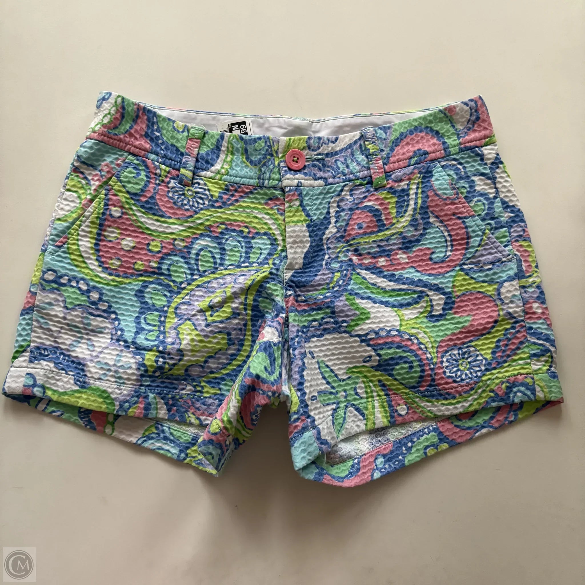 Men's High-Waisted Pants for a Retro StyleShorts By Lilly Pulitzer In Multi-colored, Size: 4 Men's High-Waisted Pants for a Retro StyleShorts By Lilly Pulitzer In Multi-colored, Size: 4