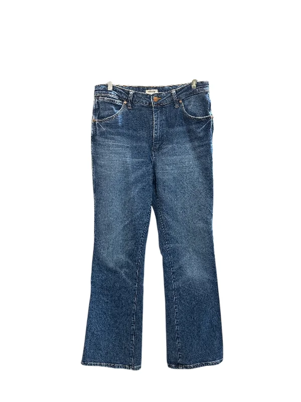 XL Men's JeansJeans Straight By Wrangler In Blue Denim, Size: 30