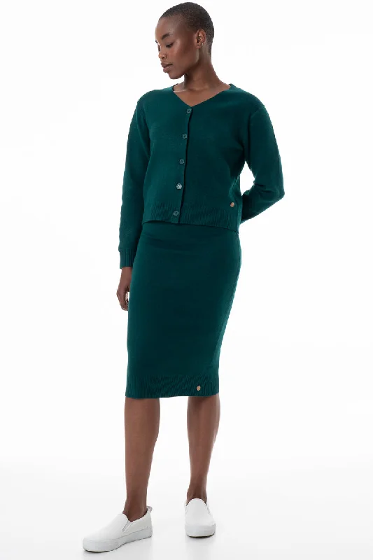 Men's Pants with Adjustable WaistbandsKnit Skirt _ 145599 _ Green