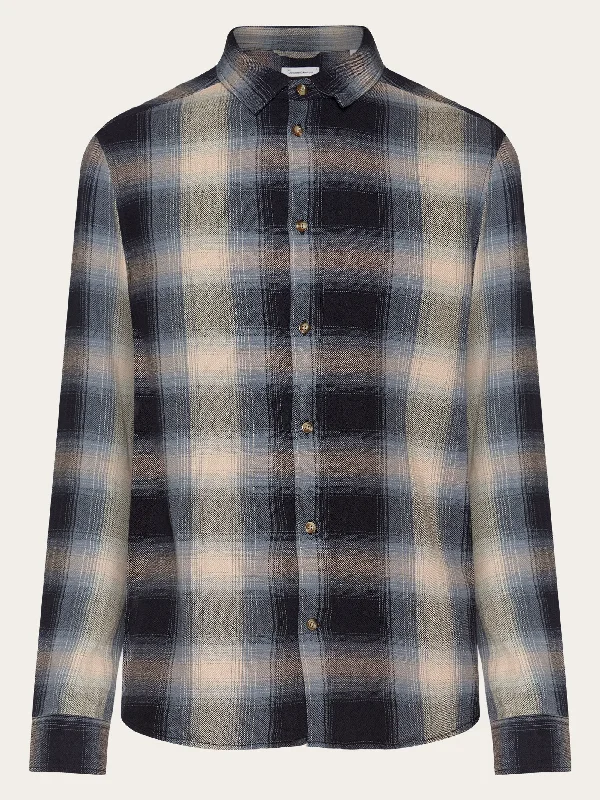 Men's Designer Shirts for a Statement PieceRegular fit checkered shirt - GOTS/Vegan - blue check Men's Designer Shirts for a Statement PieceRegular fit checkered shirt - GOTS/Vegan - blue check