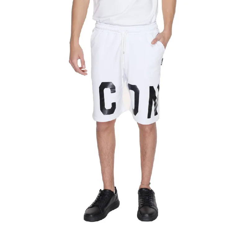 Men's Pants with Adjustable WaistbandsIcon  Cotton Men's Short