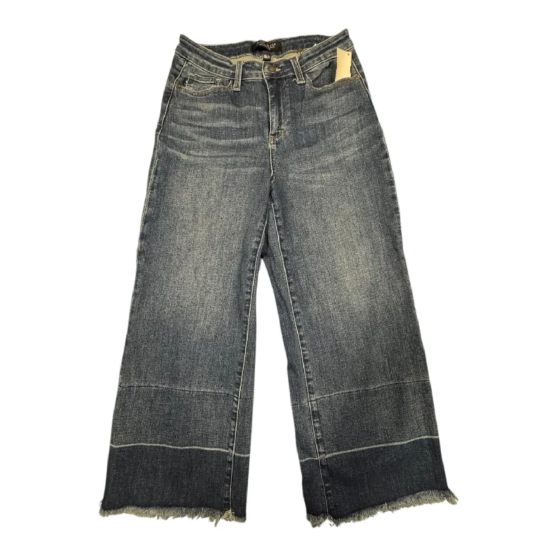 Premium Men's JeansJeans Straight By Judy Blue In Blue Denim, Size:8