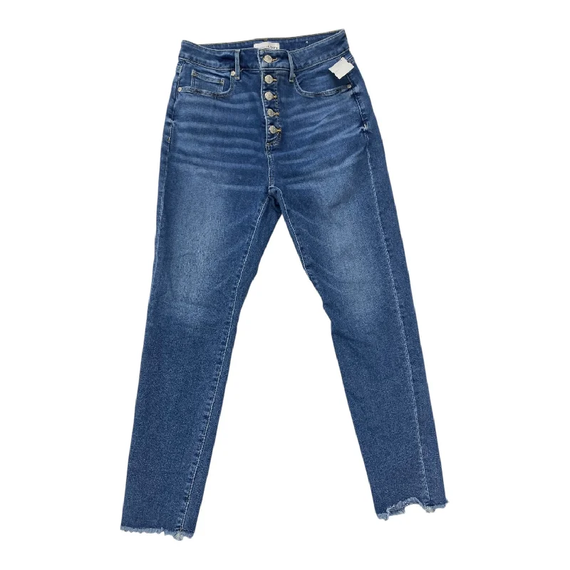Men's Jeans for SportsJeans Skinny By Loft In Blue Denim, Size: 4
