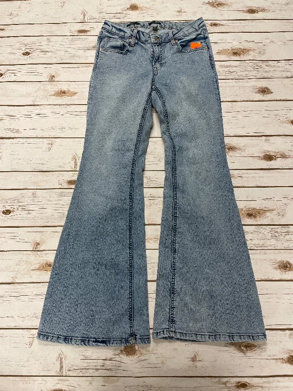 Everyday Casual Men's JeansJeans Flared By Wild Fable In Blue Denim, Size: 8