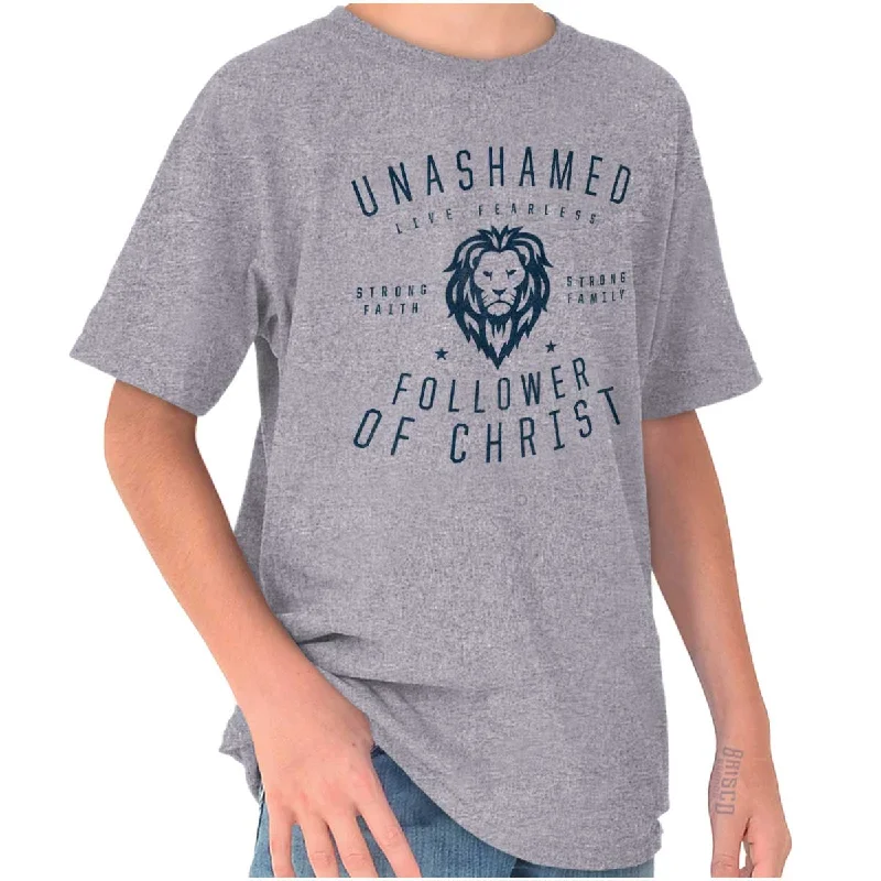 Men's Rugby Shirts for a Sporty LookUnashamed Follower Youth T Shirt