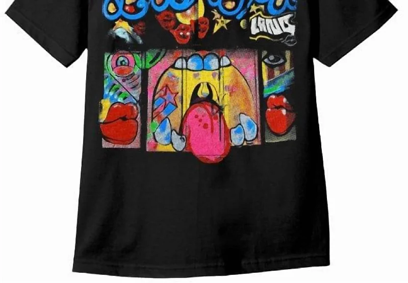 Men's Shirts for Beach OutingsMen's Storefront T-Shirt In Black