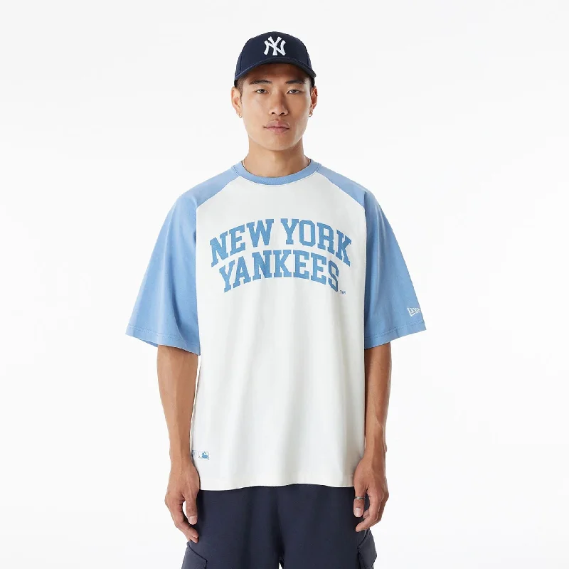 Men's Shirts with Graphic PrintsNew York Yankees MLB Arch White T-Shirt