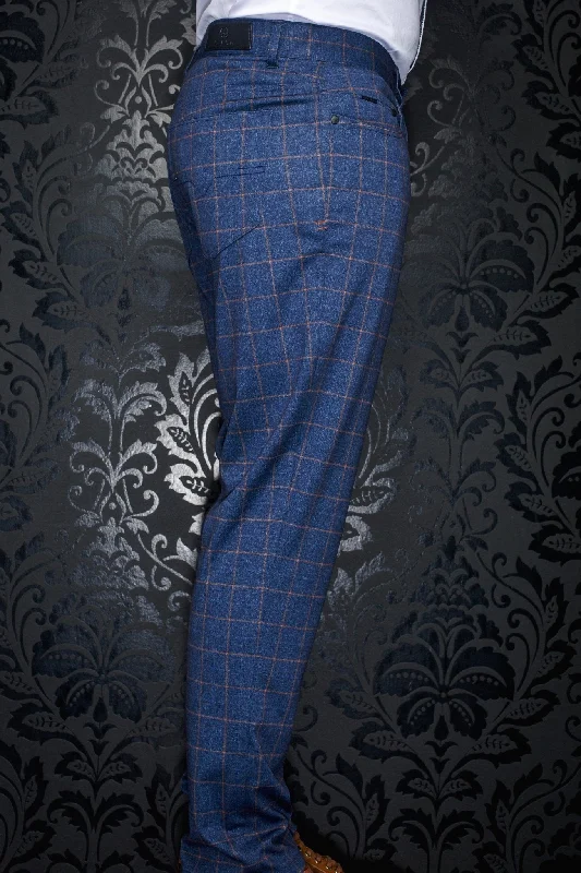 Men's Zippered Pants for SecurityAU NOIR | Ultra Stretch Pants | Winchester-Brody Indigo