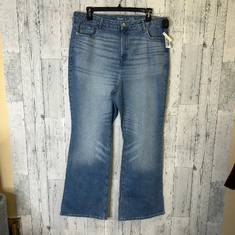 Men's Jeans for Office WearJeans Flared By Old Navy In Blue Denim, Size: 20