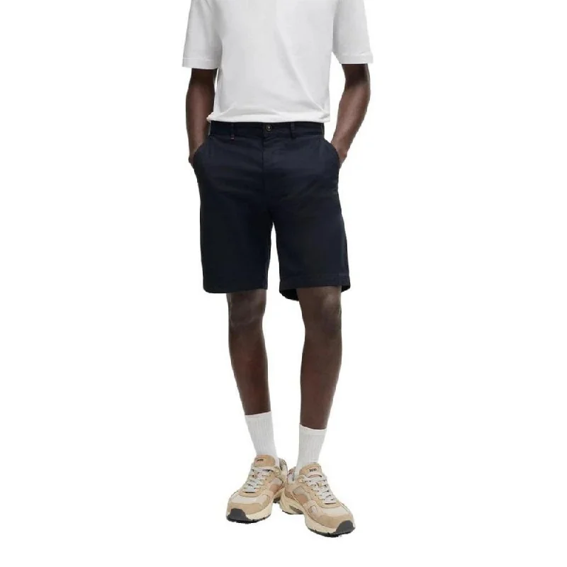 Men's Pants with Ripped and Distressed DetailsHugo Boss  Cotton Men's Short