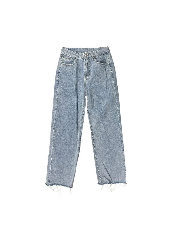 Men's Jeans for a Dressy OccasionJeans Straight By PRINCESS POLLY In Blue Denim, Size: 4 Men's Jeans for a Dressy OccasionJeans Straight By PRINCESS POLLY In Blue Denim, Size: 4