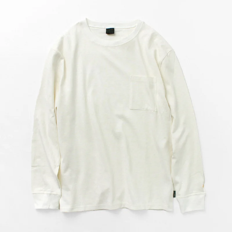 Men's Shirts with Belt LoopsGOHEMP / Low Pocket T-Shirt