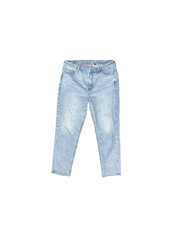 Hipster Men's JeansJeans Straight By American Eagle In Blue, Size: 14
