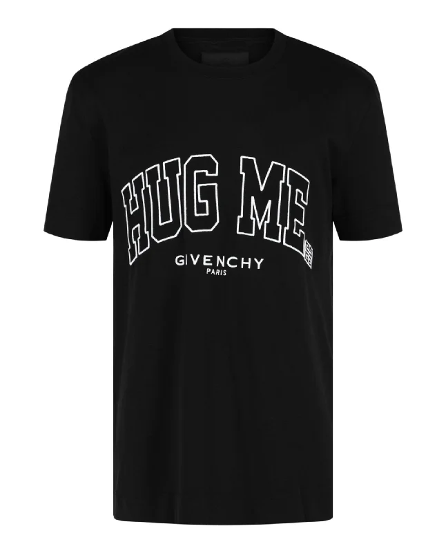 Men's Shirts with Button-Down PocketsSlim-Fit Embroidered Graphic T-Shirt