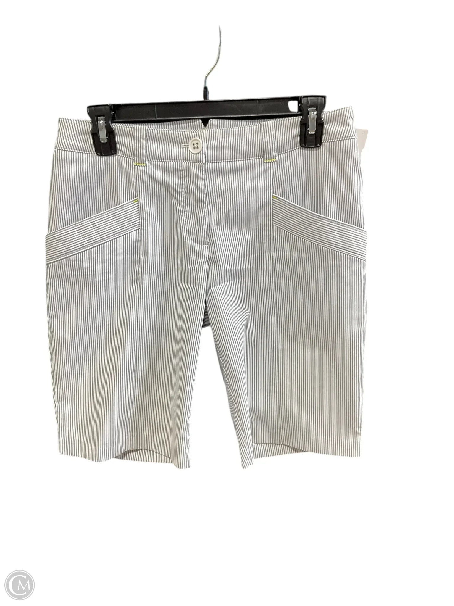 Men's Pants with Pleated FrontsShorts By Nike In Blue & White, Size: 4