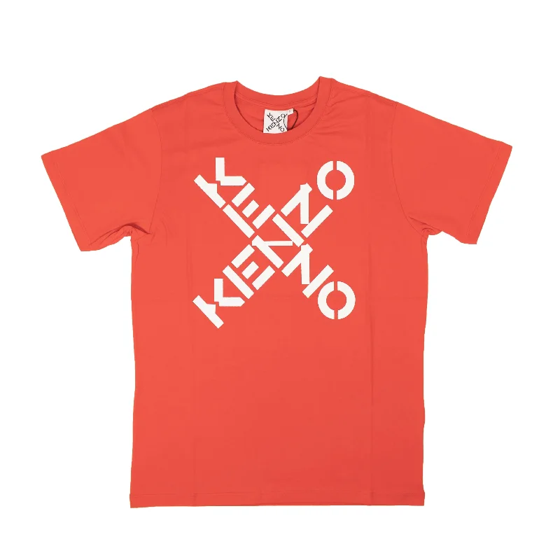 Men's Shirts with Floral PrintsKenzo Big X T-Shirt - Red