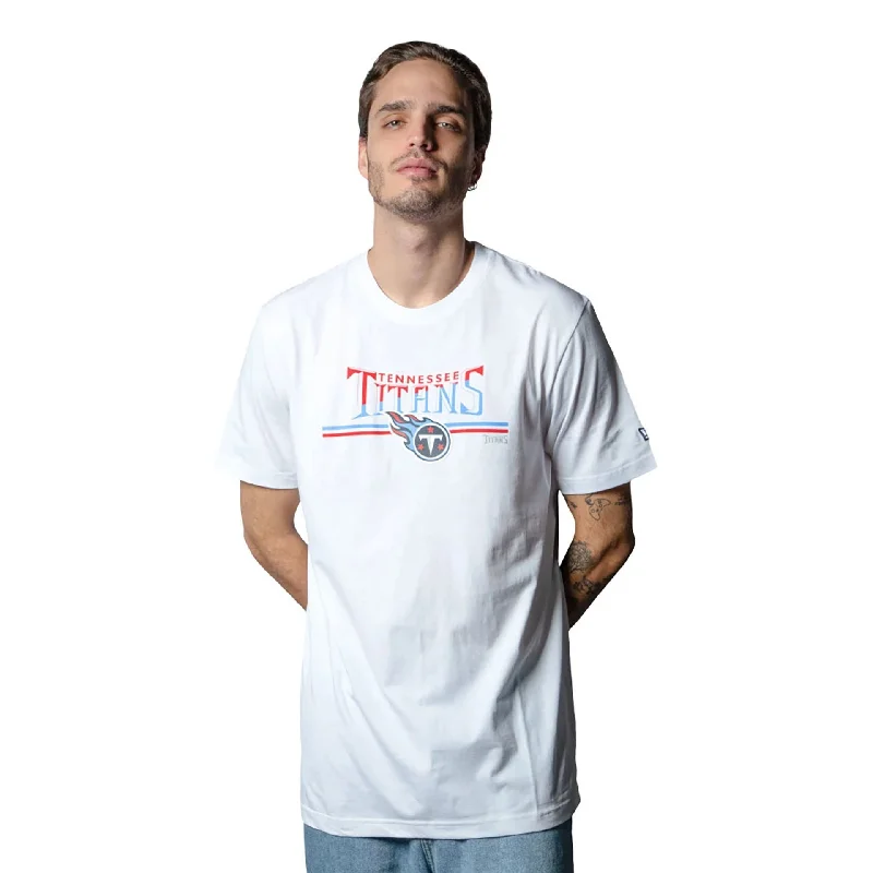 Men's Shirts with Striped PatternsTennessee Titans NFL Sideline 2023 White T-Shirt