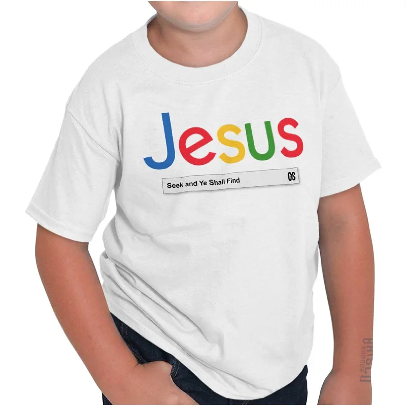 Men's Easy-Care Shirts for Busy LifestylesJesus Seeking Answers Youth T Shirt