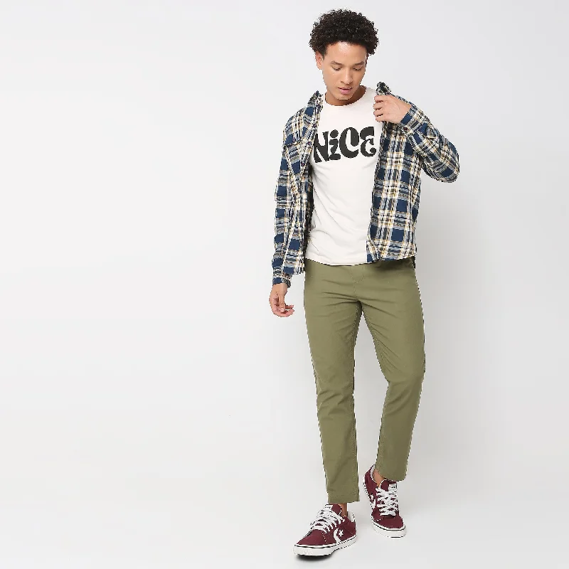 Men's Shirts with Striped PatternsRegular Fit Graphic T-Shirt