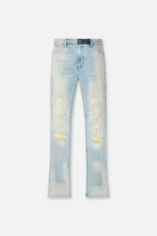 Men's Pants with Turn-Up CuffsDENIS SKINNY JEAN | BLUE CLOUDS