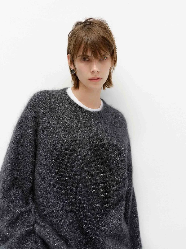 Distressed Loose Sweater
