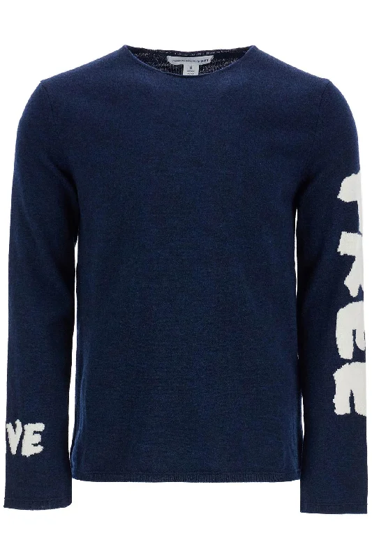 Comme Des Garcons Shirt Men's Wool Jacquard Pul