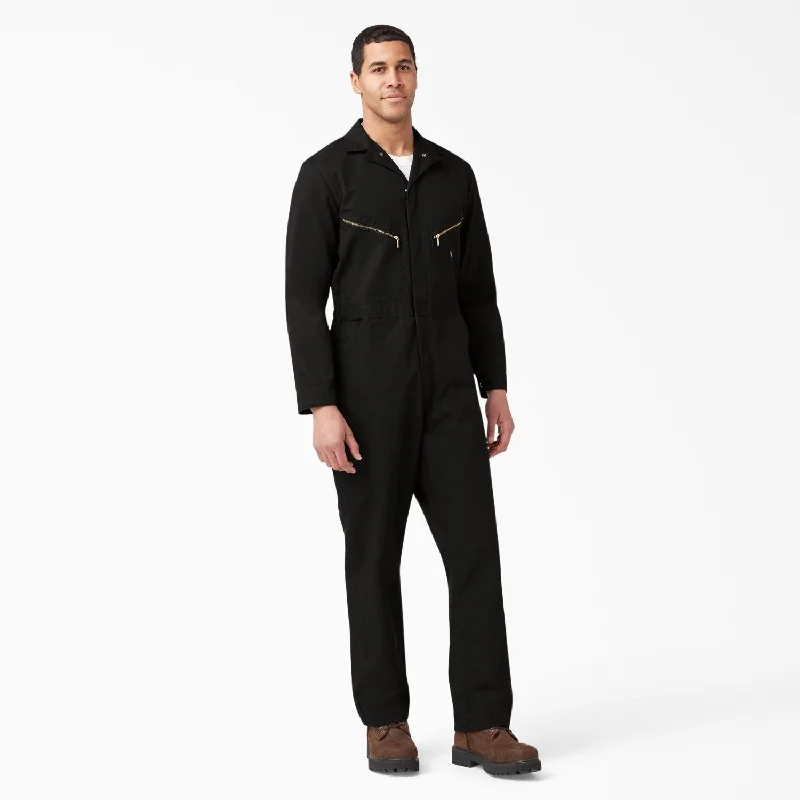 Men's Pants with Contrast StitchingDickies Men's Deluxe Blended 6 Pocket Coverall