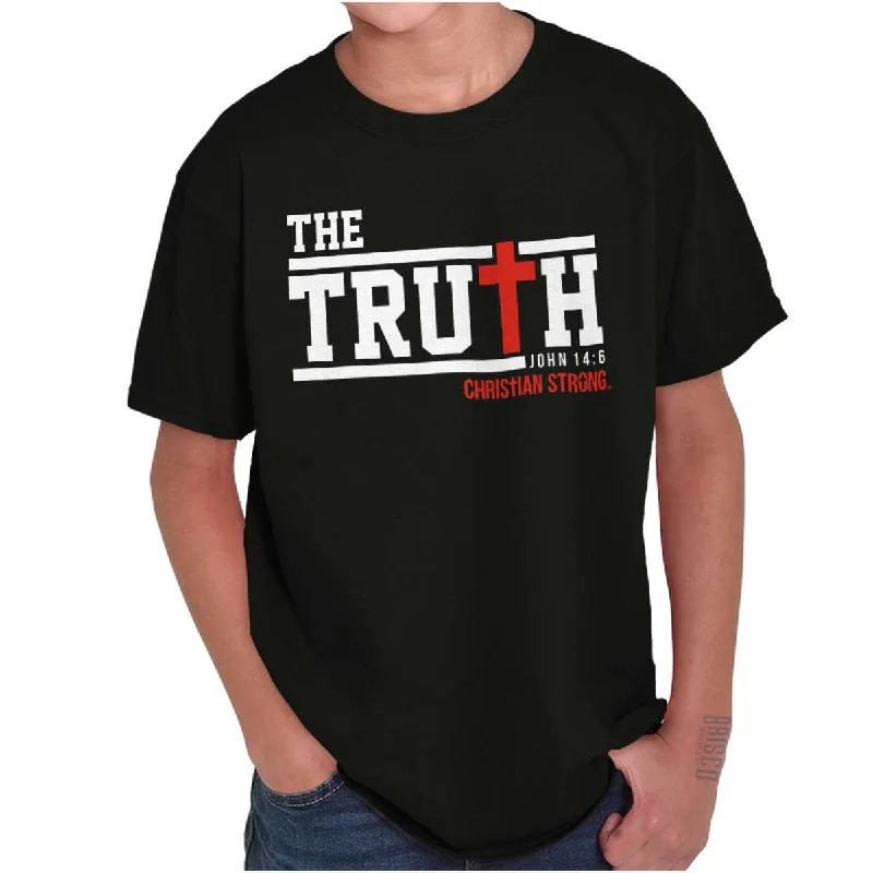 Men's Hawaiian Print Shirts for Luau PartiesCross Truth Youth T Shirt