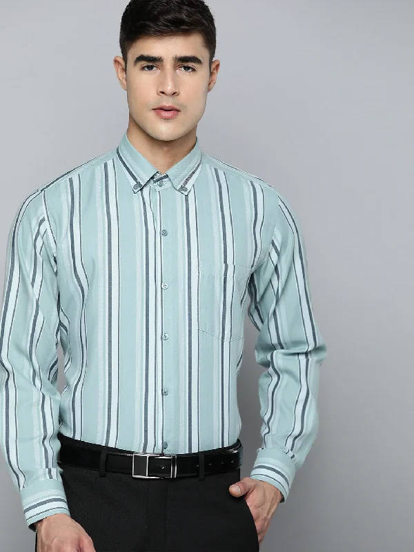 Men's Vintage T-Shirts for a Retro VibeDENNISON Smart Regular Fit Multi Stripes Formal Shirt Men's Vintage T-Shirts for a Retro VibeDENNISON Smart Regular Fit Multi Stripes Formal Shirt