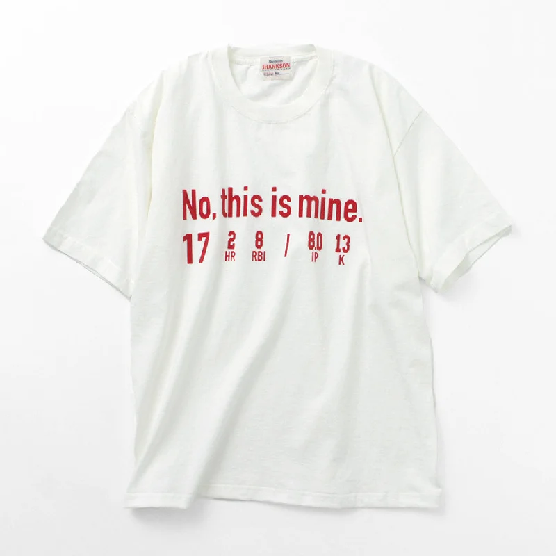 Men's Shirts with Barrel CuffsJHANKSON / No, This is Mine short sleeve T-shirt