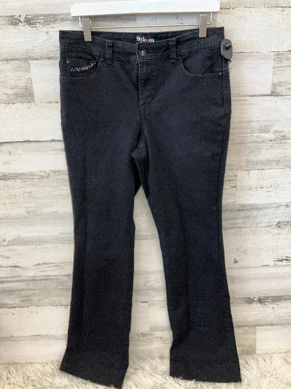 Rip and Tear Men's JeansJeans Straight By Style And Company Sport In Black, Size: 10