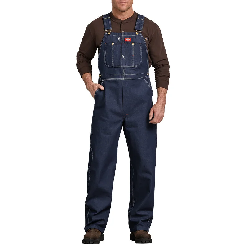 Men's Elastic-Waisted Pants for Easy MovementDickies Men's Indigo Bib Overall