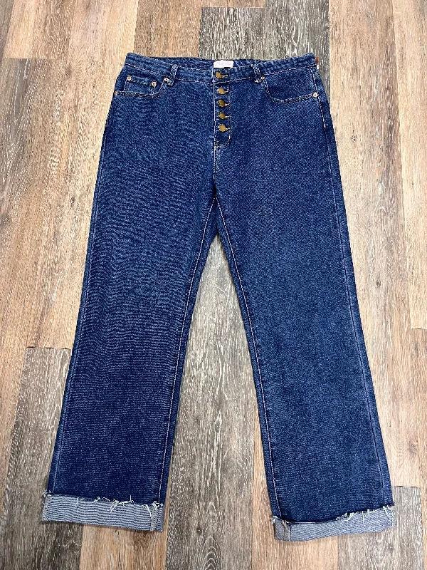 Affordable Men's JeansJeans Straight By Pink Lily In Blue Denim, Size: 12/31