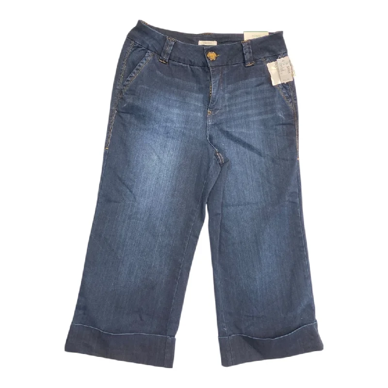 Vintage Men's JeansJeans Cropped By Maurices In Blue Denim, Size:14