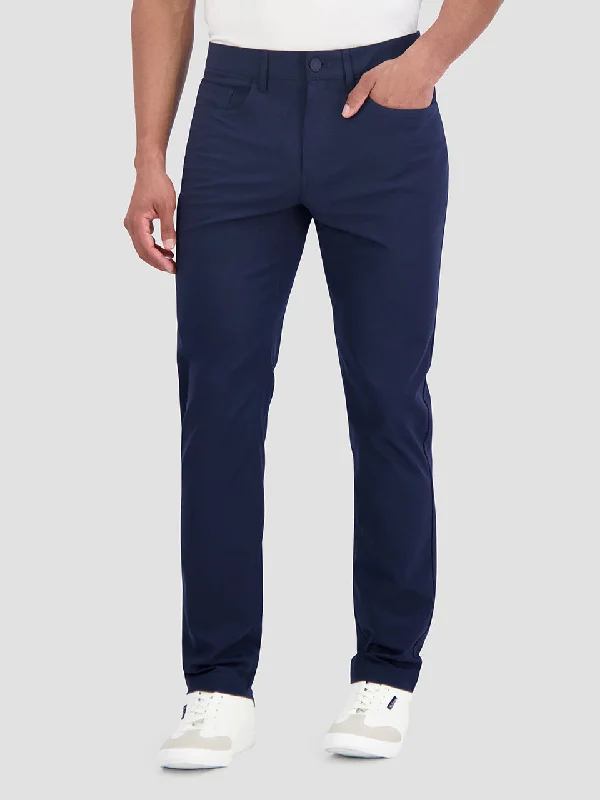 Men's Work Pants for Durability and Comfort4Way Stretch Tech Pants Long - Navy
