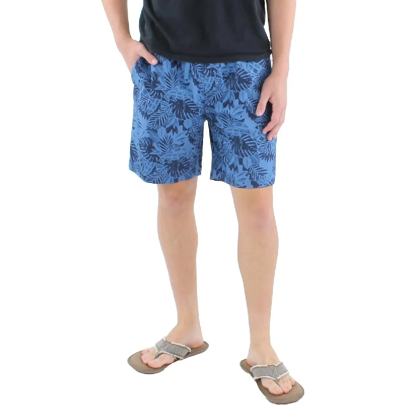 Men's Pants with Appliqué DetailsMens Classic Fit Printed Casual Shorts