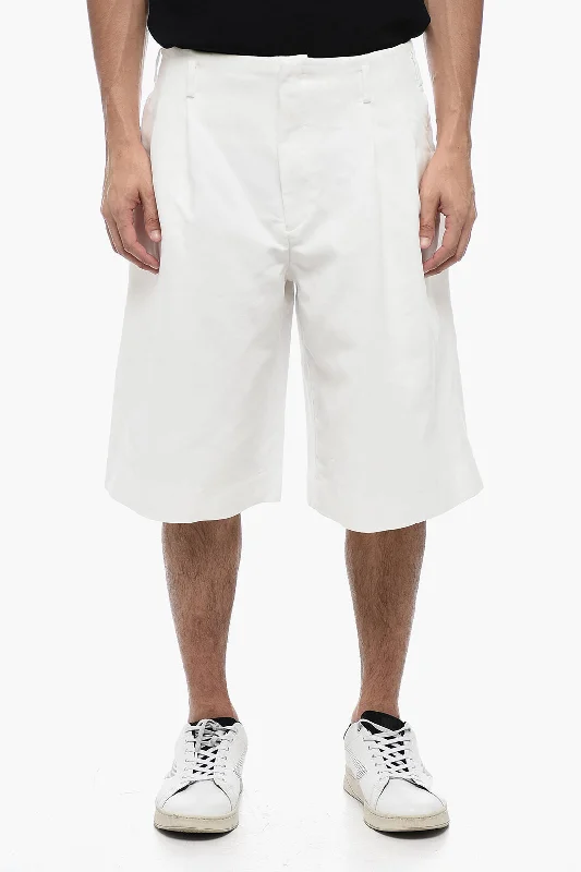 Men's Pants with Side PocketsComme Des Garçons HOMME PLUS Front-pleated Shorts