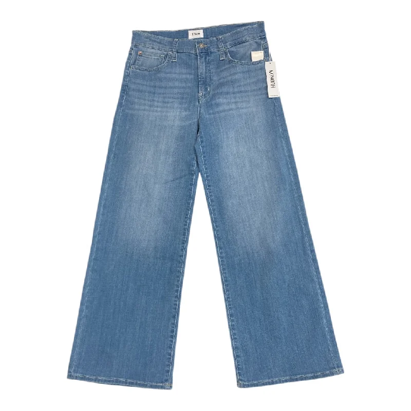 Men's Jeans with Fashionable RipsJeans Straight By Hudson In Blue Denim, Size:6