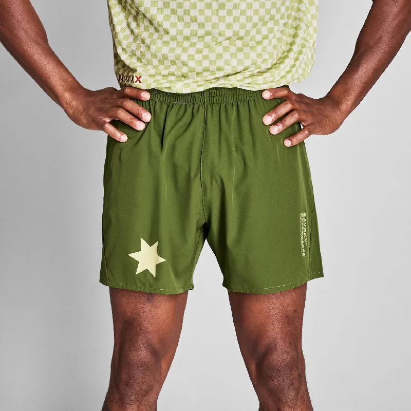 Men's Patterned Pants with PlaidsStatement Pace Shorts 5''