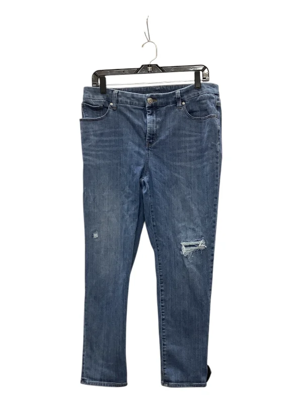 Everyday Men's JeansJeans Skinny By Chicos In Blue Denim, Size: M