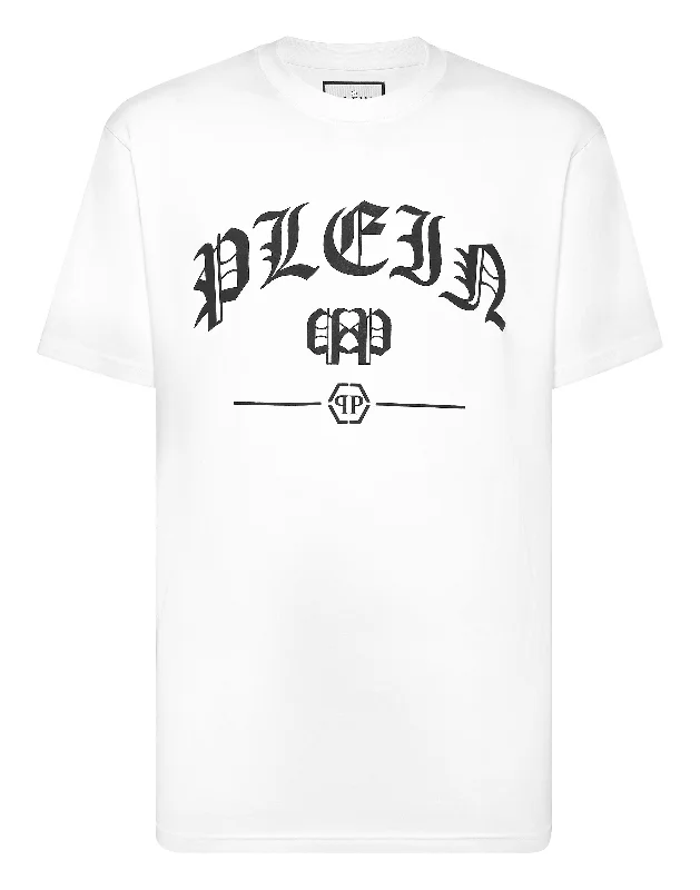 Men's Shirts with Geometric PatternsT-shirt Round Neck SS Tattoo