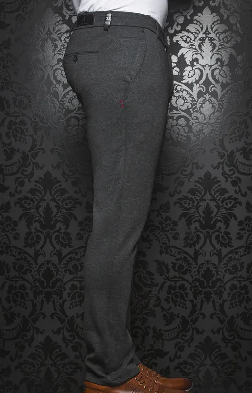Men's Chino Shorts for Warm WeatherAU NOIR I Ultra Stretch Pants I Beretta Charcoal