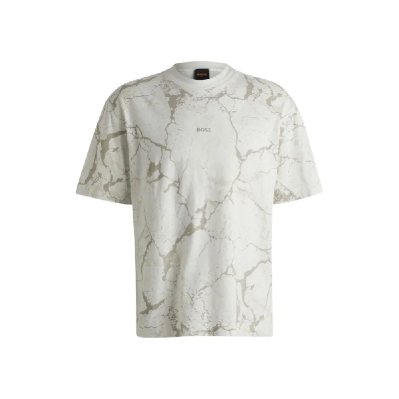 Men's Flowy Shirts for a Relaxed LookCotton-jersey T-shirt with all-over print