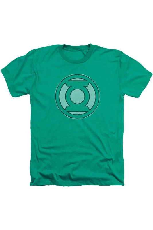 Men's Shirts with Animal PrintsGreen Lantern Hand Me Down Adult Heather Tee / T-Shirt