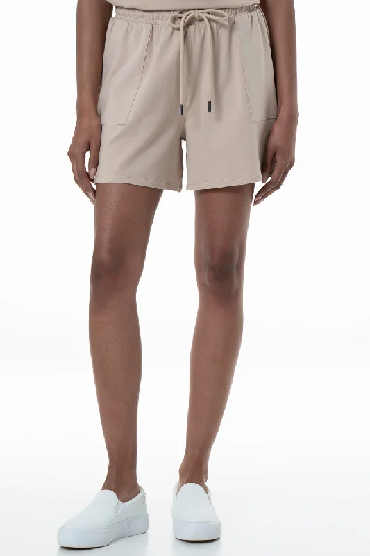 Men's Pants with Graphic PrintsFleece Shorts _ 153699 _ Stone
