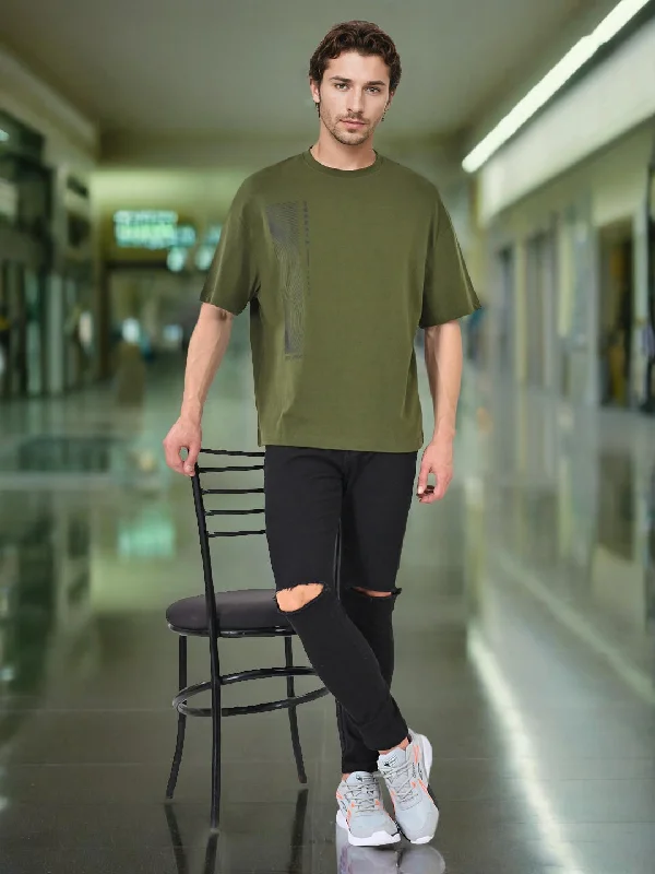 Men's Shirts with Pin CollarsMen Graphic Crew Neck T-Shirt