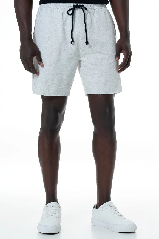 Men's Pants with UV ProtectionTrack Shorts _ 151936 _ Grey Mel
